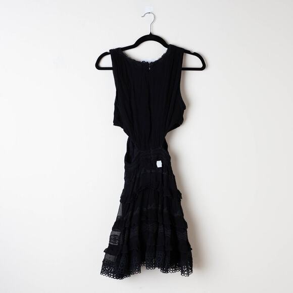 ROCOCO SAND Black Lace Dress - Size M - Picture 4 of 9